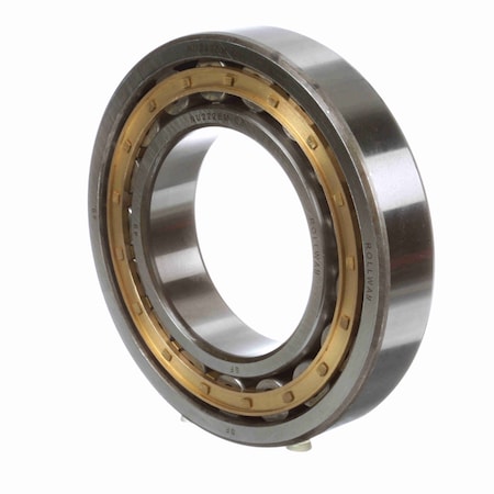 Rollway Cylindrical Bearing - Caged Roller - Straight Bore - Unsealed NU 222 EM C3